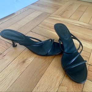 Schutz Kitten Heel Sandals Size 8